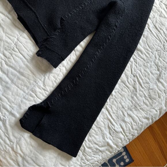 Issey Miyake Black Cardigan Sweater Size 4 - Picture 6 of 9